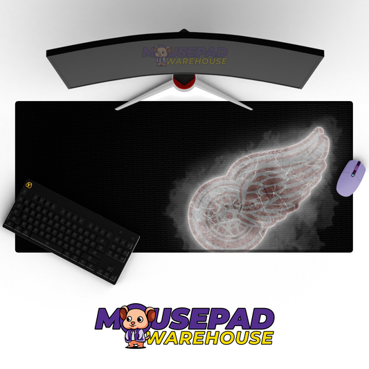 Detroit Red Wings V9 Mousepad Deskmat Mockup