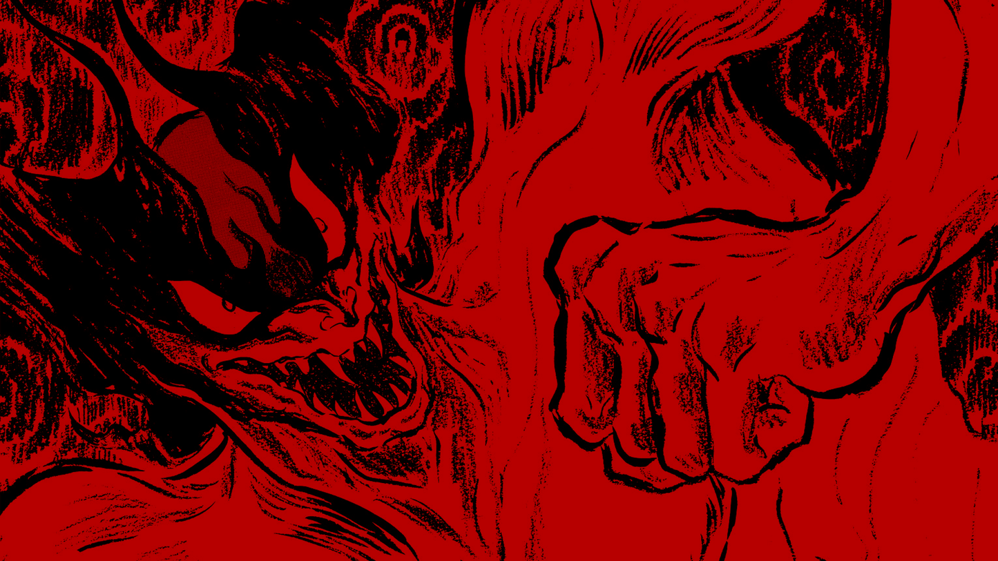 Devilman Crybaby V10 Mousepad