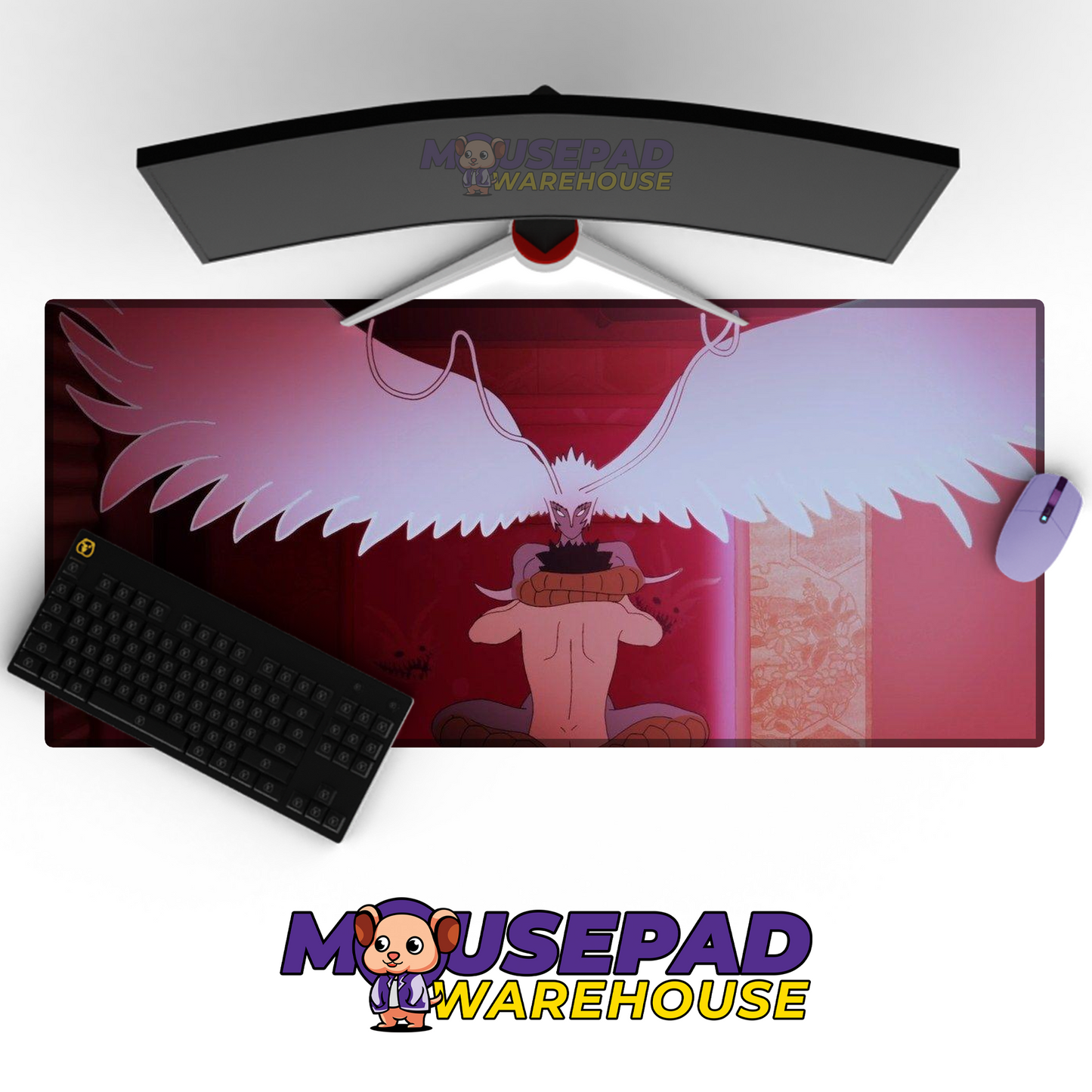 Devilman Crybaby V12 Mousepad Mockup