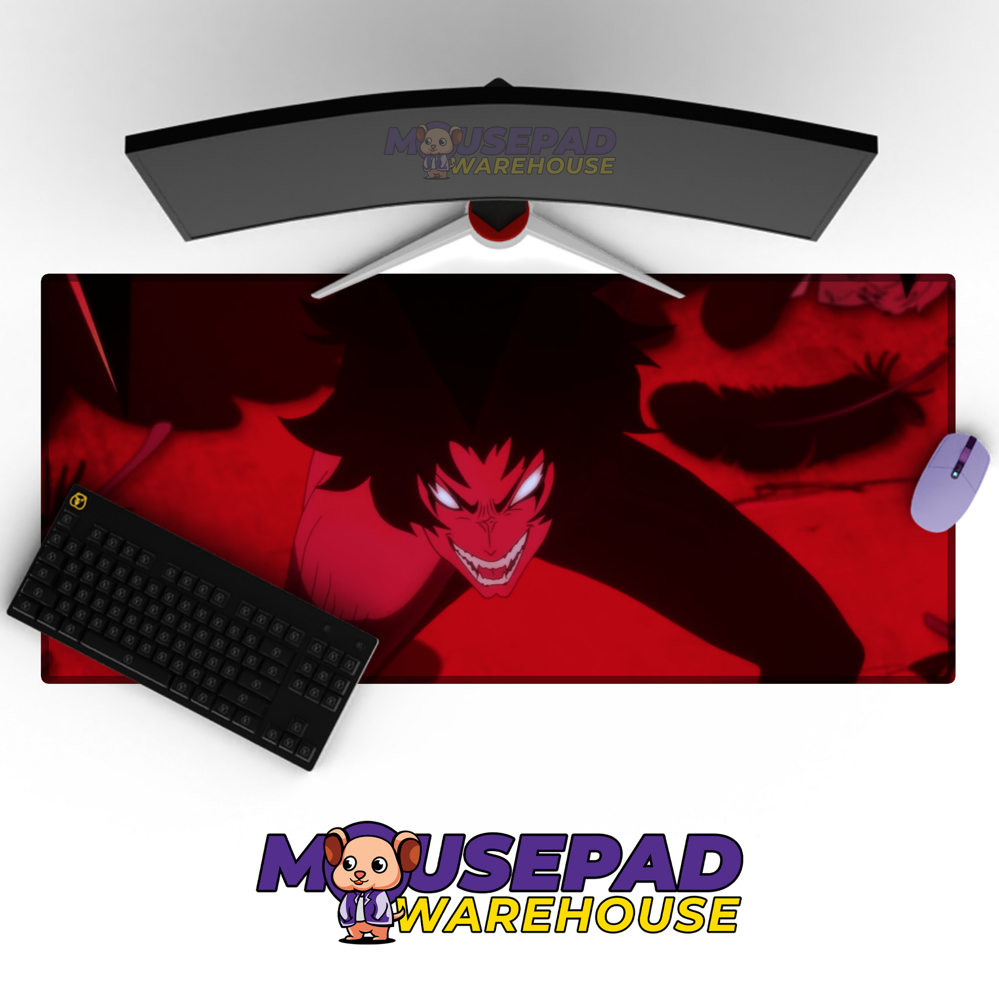 Devilman Crybaby V14 Mousepad Mockup