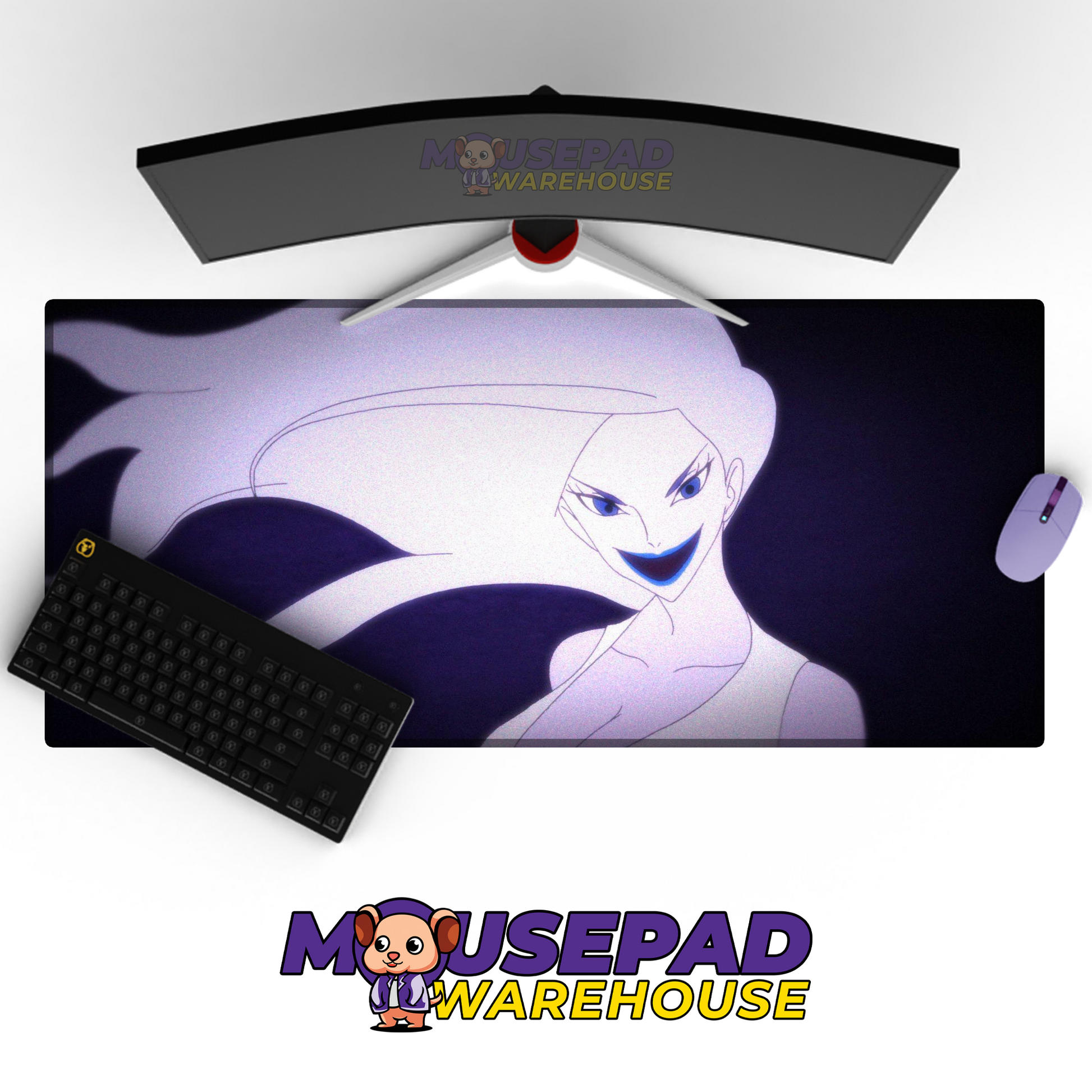 Devilman Crybaby V15 Mousepad Mockup