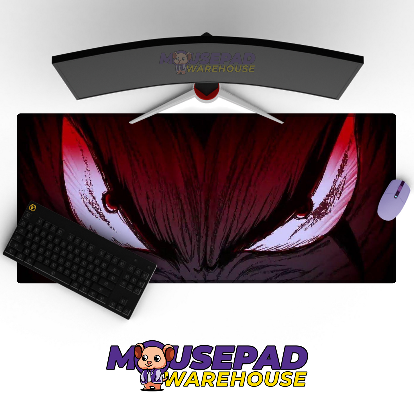 Devilman Crybaby V16 Mousepad Mockup