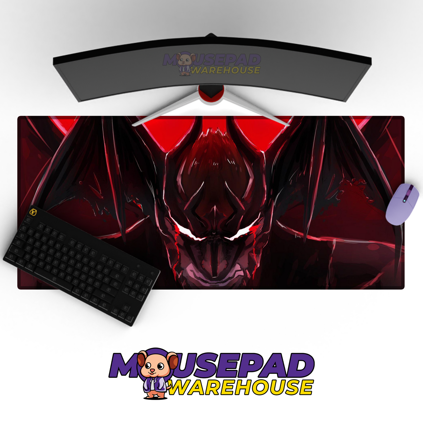 Devilman Crybaby V5 Mousepad Mockup