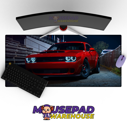 Dodge Challenger V10 Mousepad Mockup