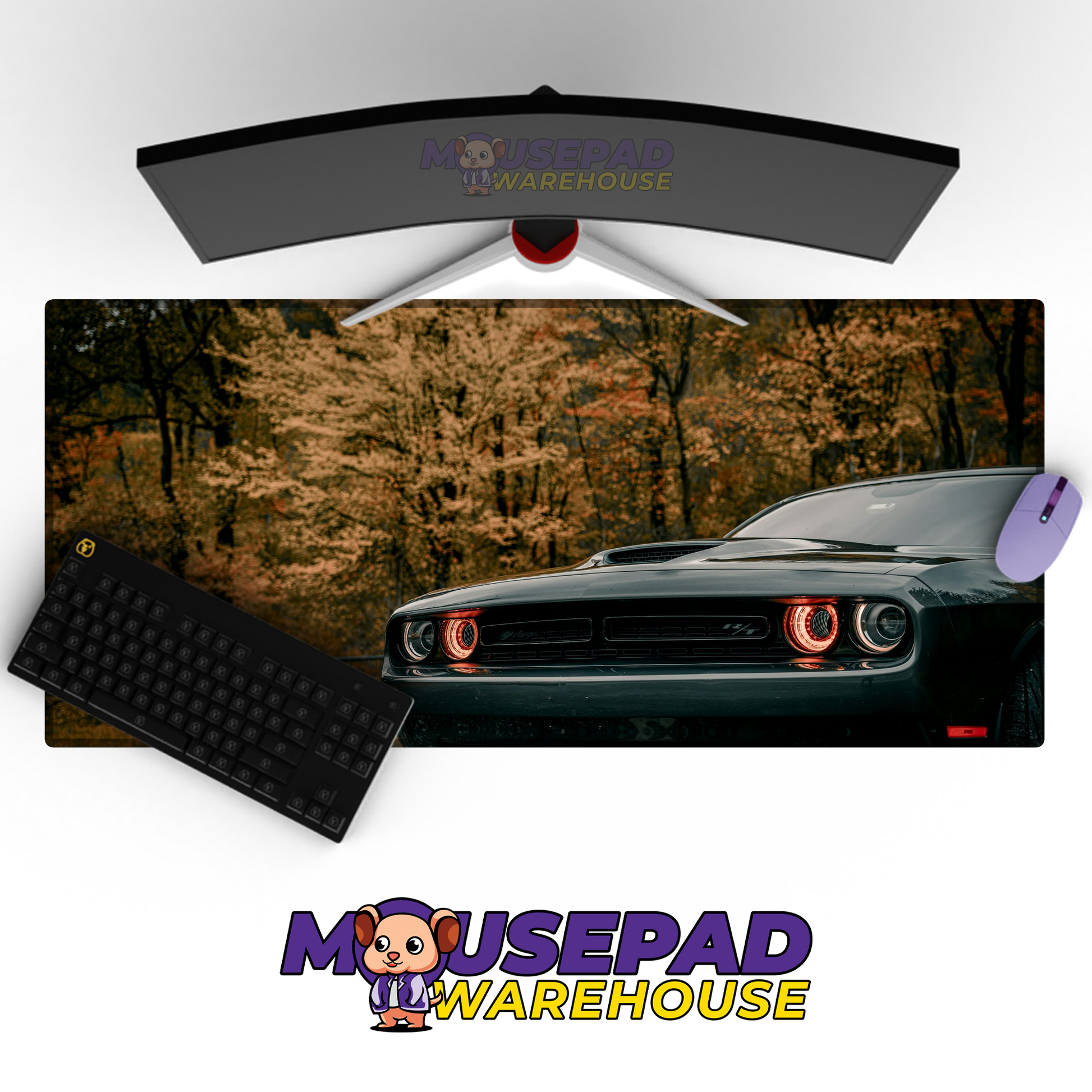 Dodge Challenger V16 Mousepad Mockup