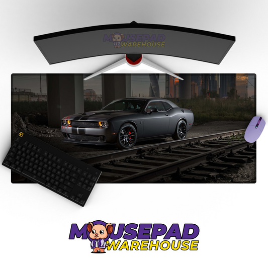 Dodge Challenger V3 Mousepad Mockup