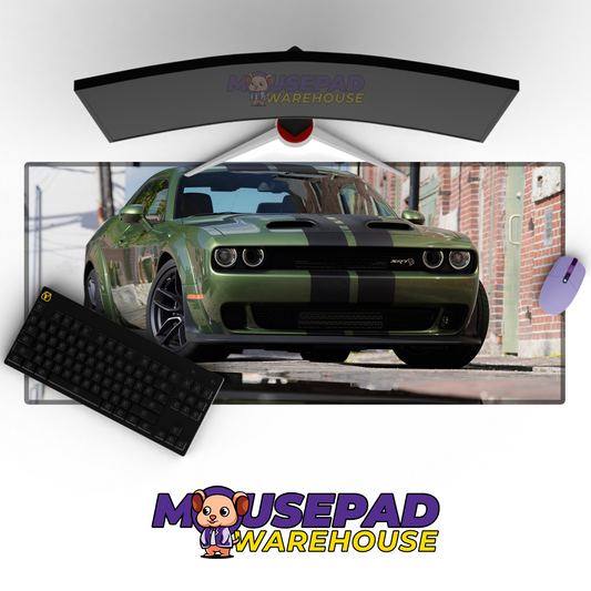 Dodge Challenger V4 Mousepad Mockup