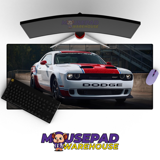 Dodge Challenger V5 Mousepad Mockup