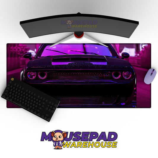 Dodge Challenger V6 Mousepad Mockup