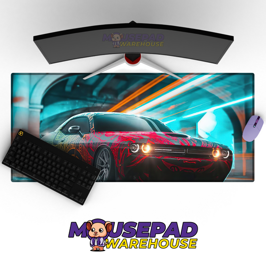 Dodge Challenger V7 Mousepad Mockup