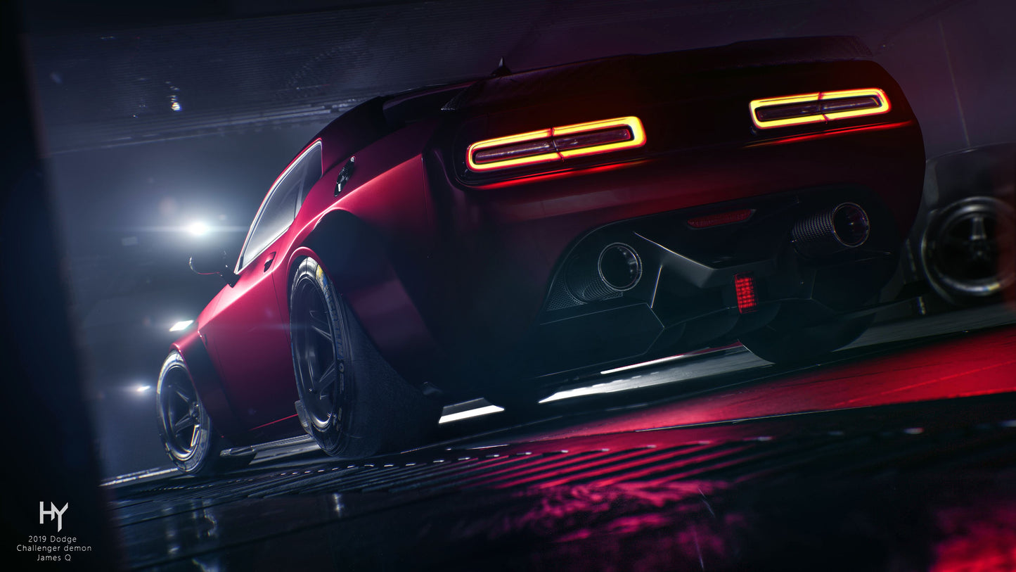 Dodge Challenger V9 Mousepad