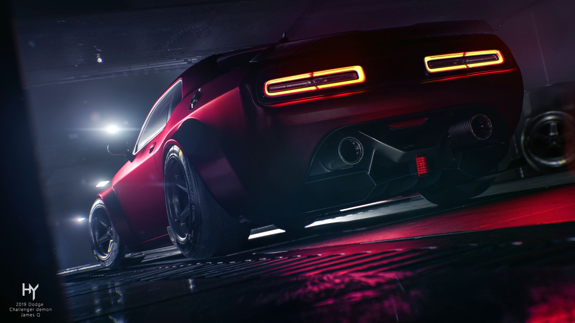 Dodge Challenger V9 Mousepad