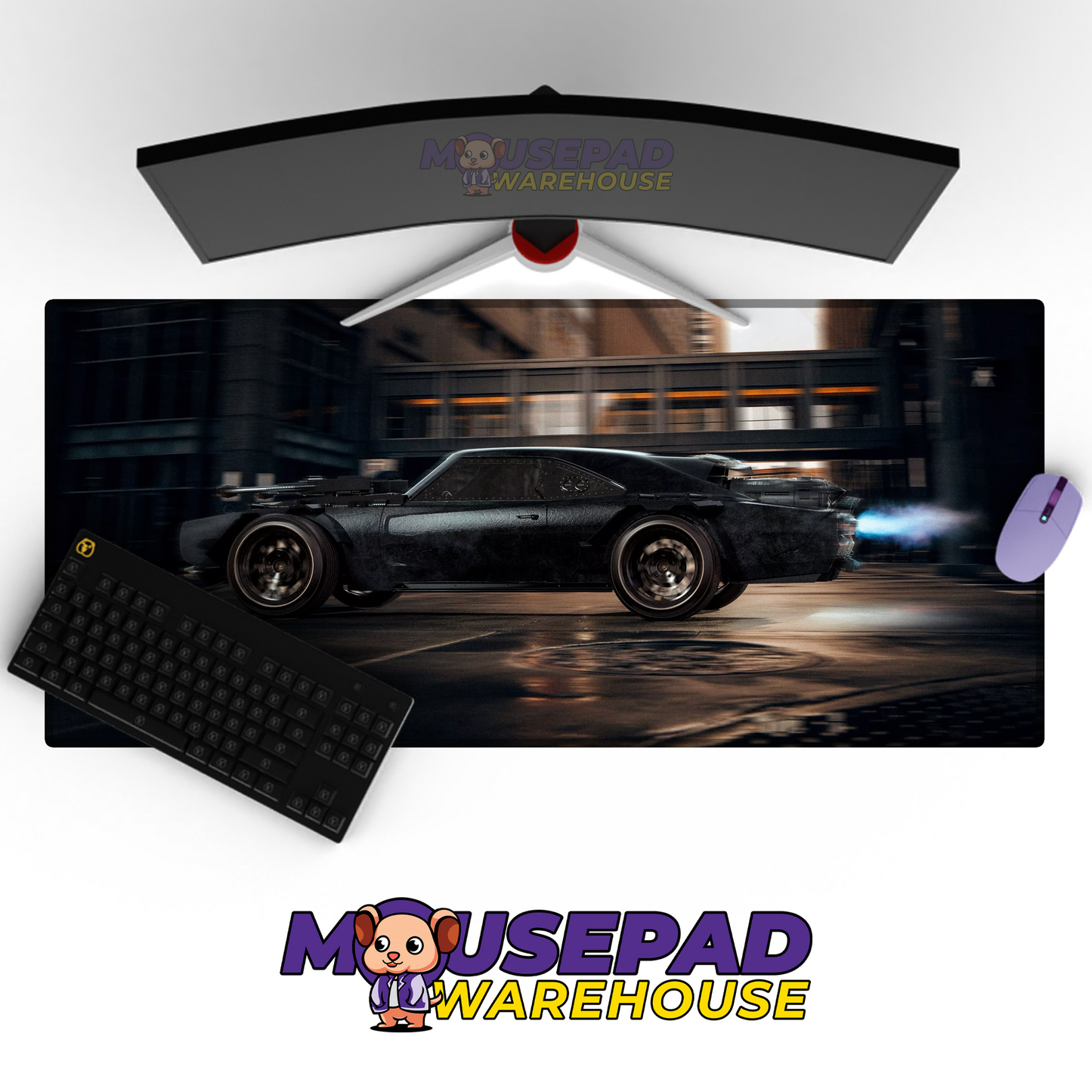 Dodge Charger V11 Mousepad Mockup