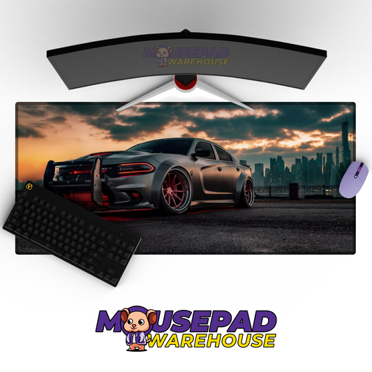 Dodge Charger V12 Mousepad Mockup