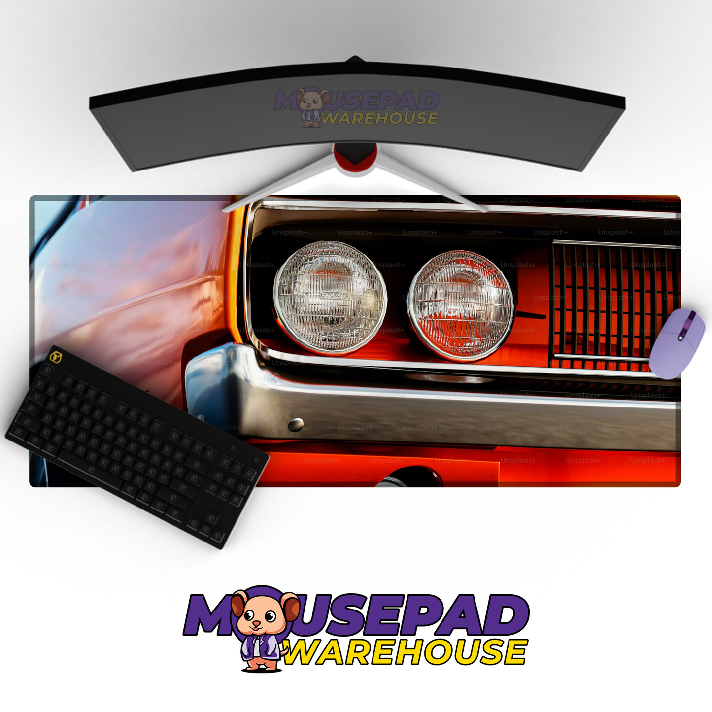 Dodge Charger V13 Mousepad Mockup