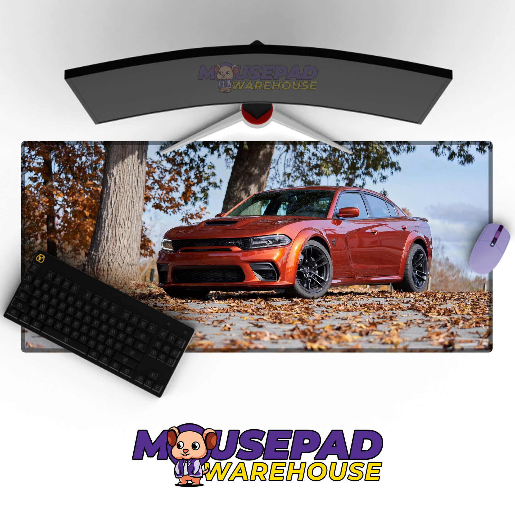 Dodge Charger V14 Mousepad Mockup