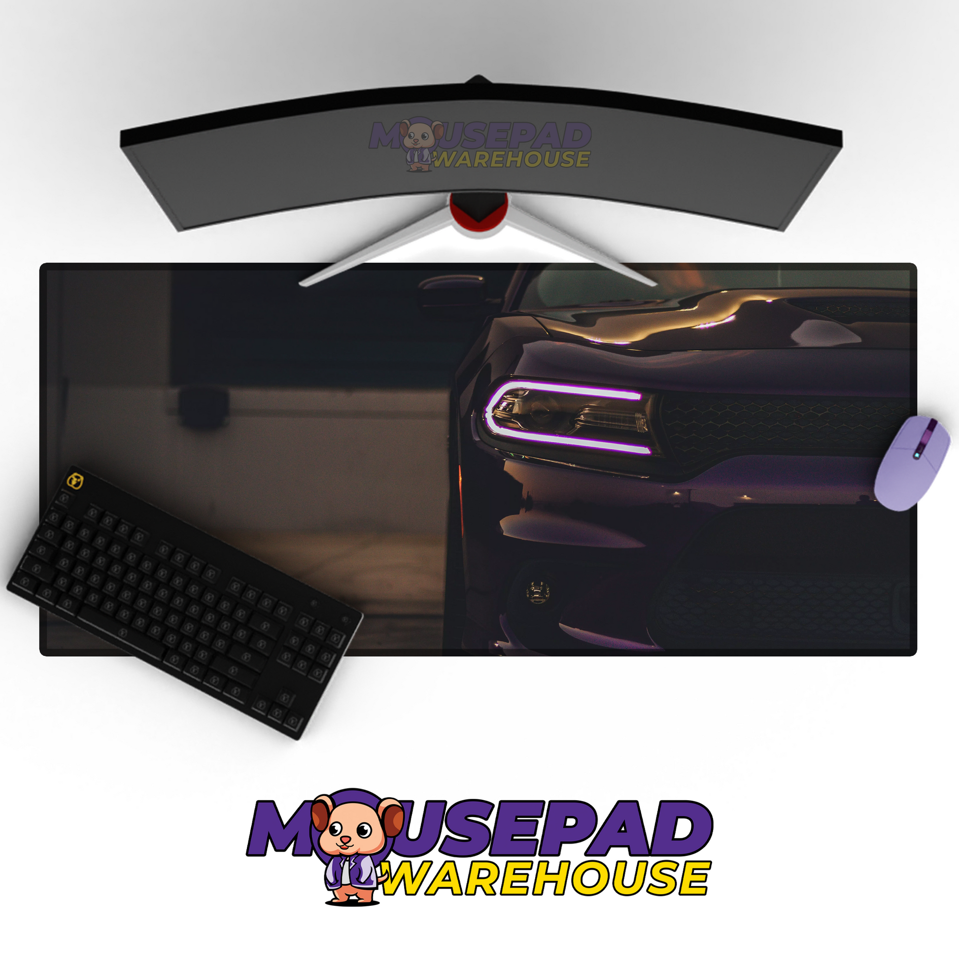 Dodge Charger V15 Mousepad Mockup