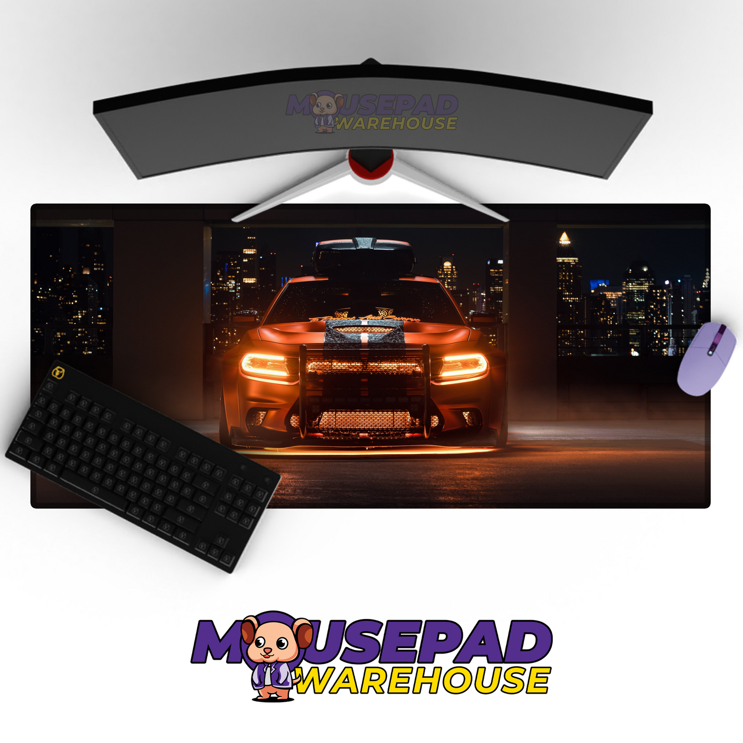 Dodge Charger V18 Mousepad Mockup