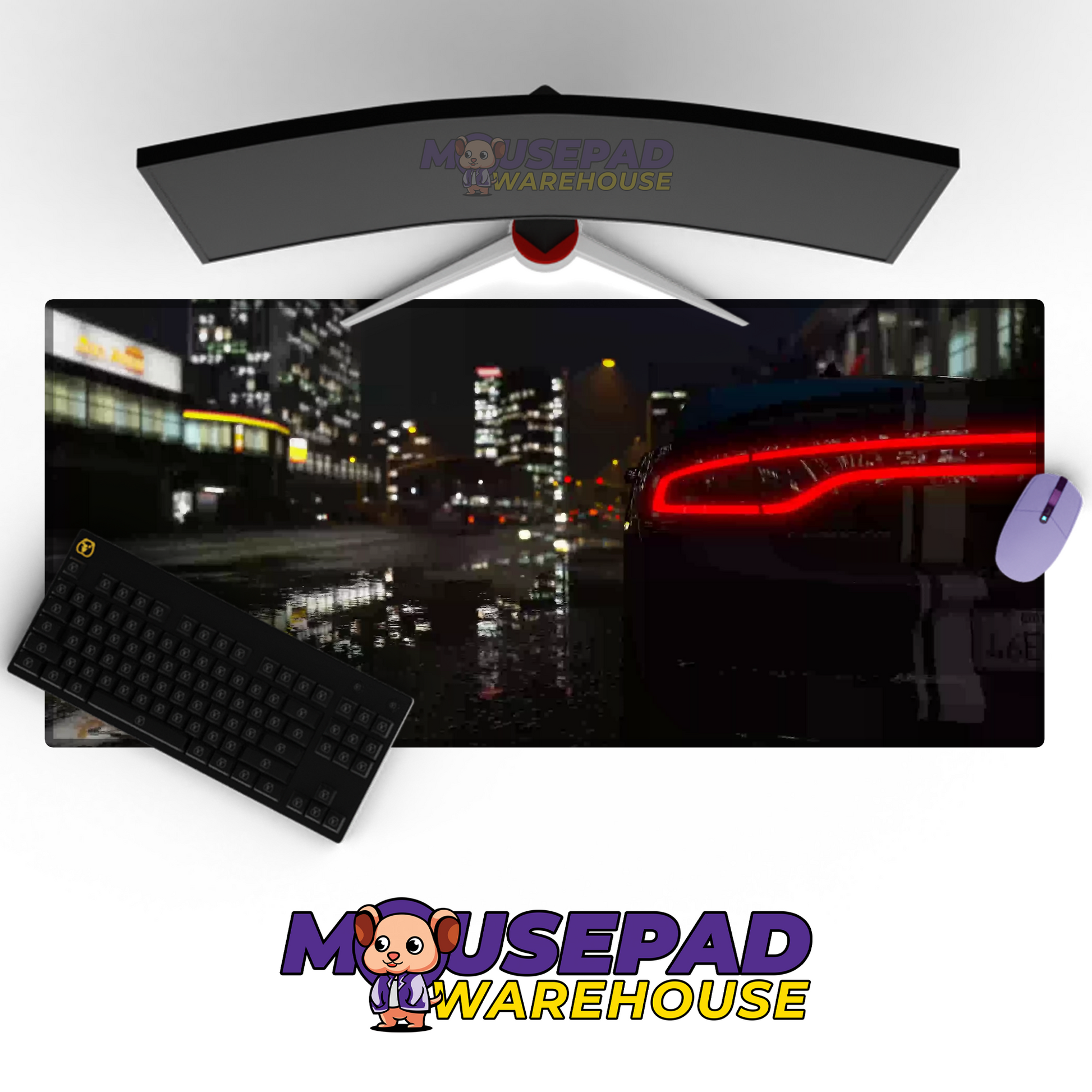 Dodge Charger V19 Mousepad Mockup