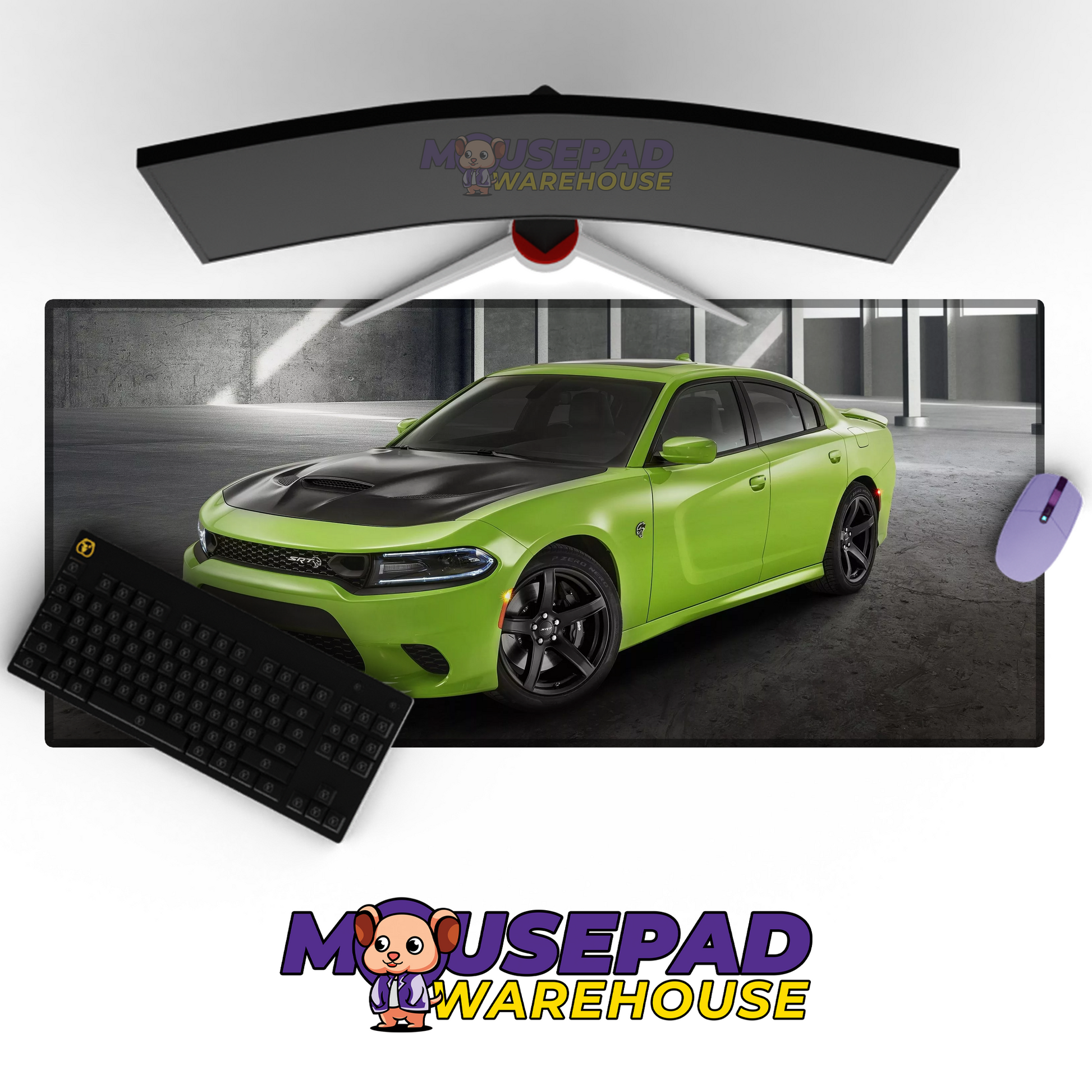 Dodge Charger V1 Mousepad Mockup