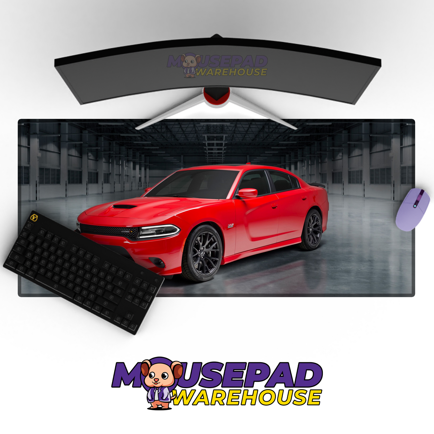 Dodge Charger V21 Mousepad Mockup