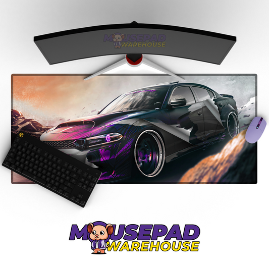 Dodge Charger V23 Mousepad Mockup