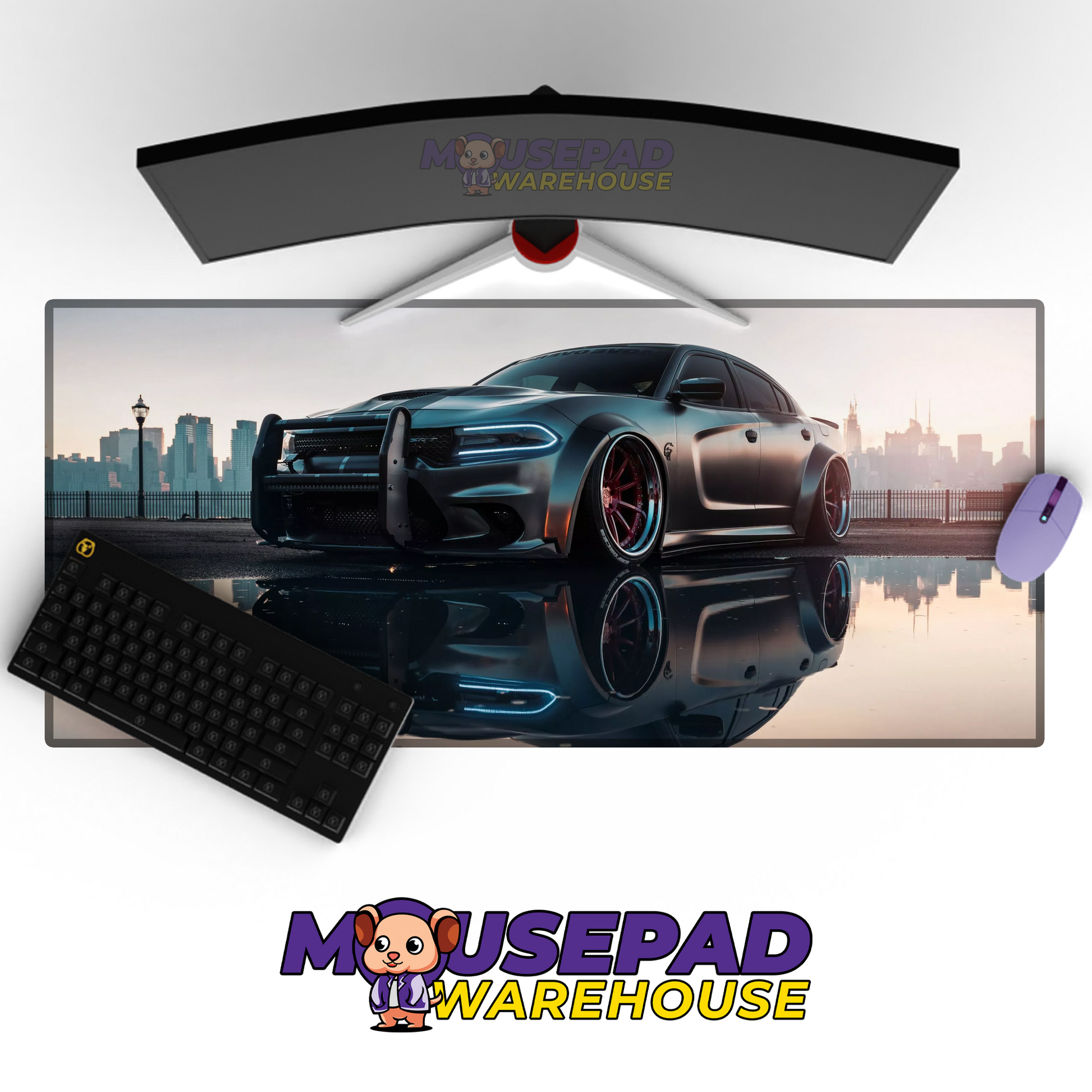 Dodge Charger V29 Mousepad Mockup