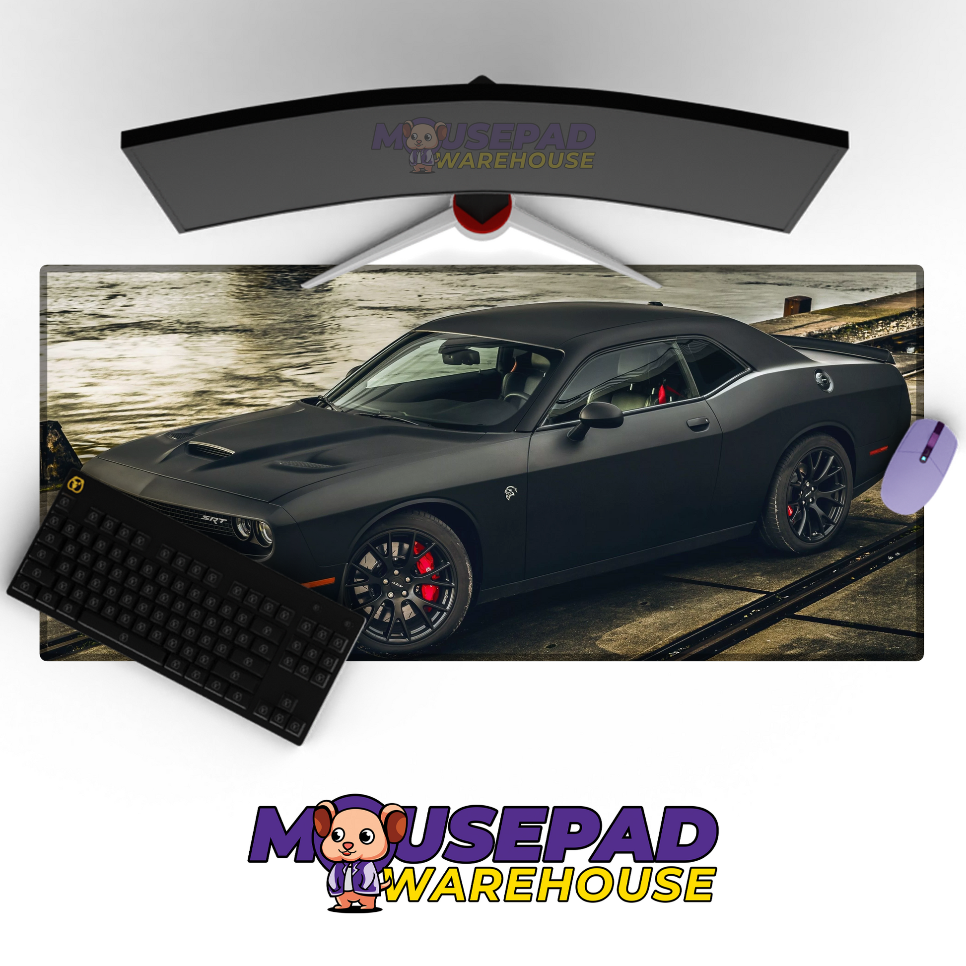 Dodge Charger V31 Mousepad Mockup