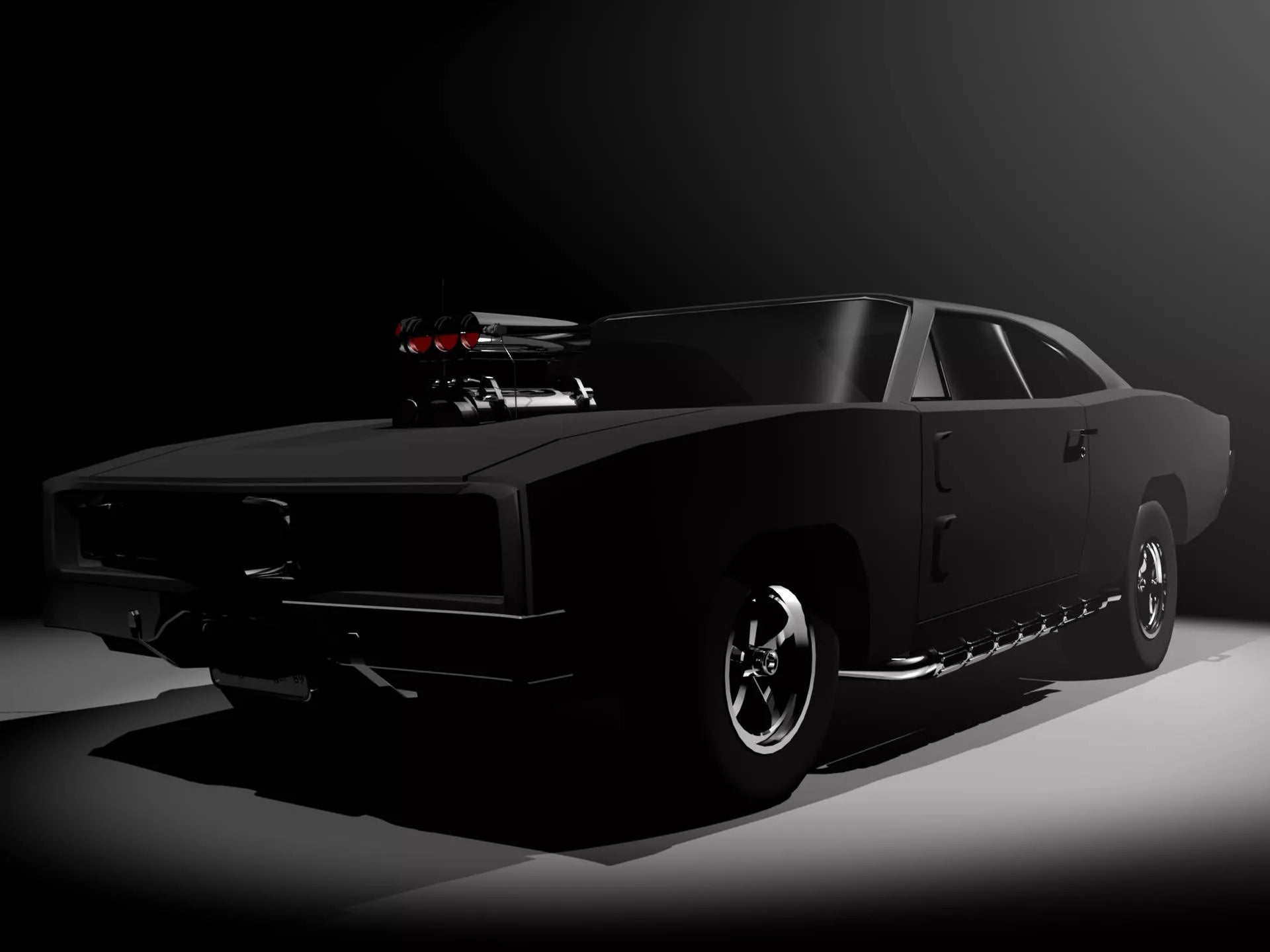 Dodge Charger V3 Mousepad