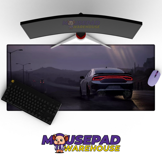 Dodge Charger V6 Mousepad Mockup