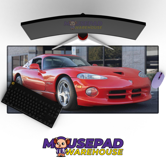 Dodge Viper V12 Mousepad Mockup
