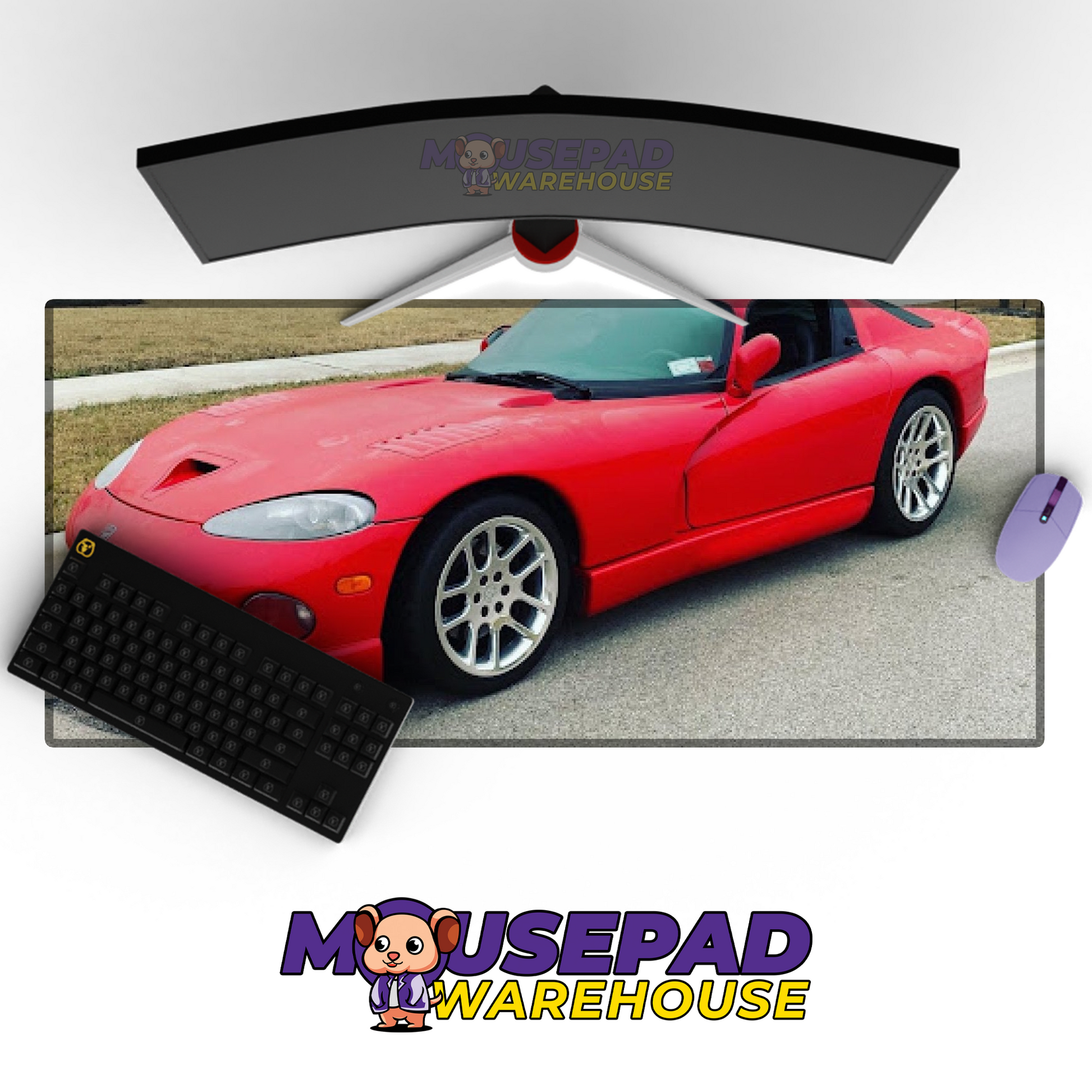 Dodge Viper V13 Mousepad Mockup