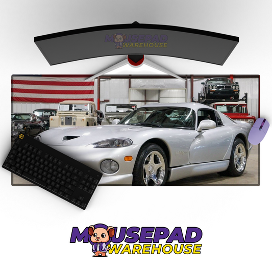 Dodge Viper V14 Mousepad Mockup