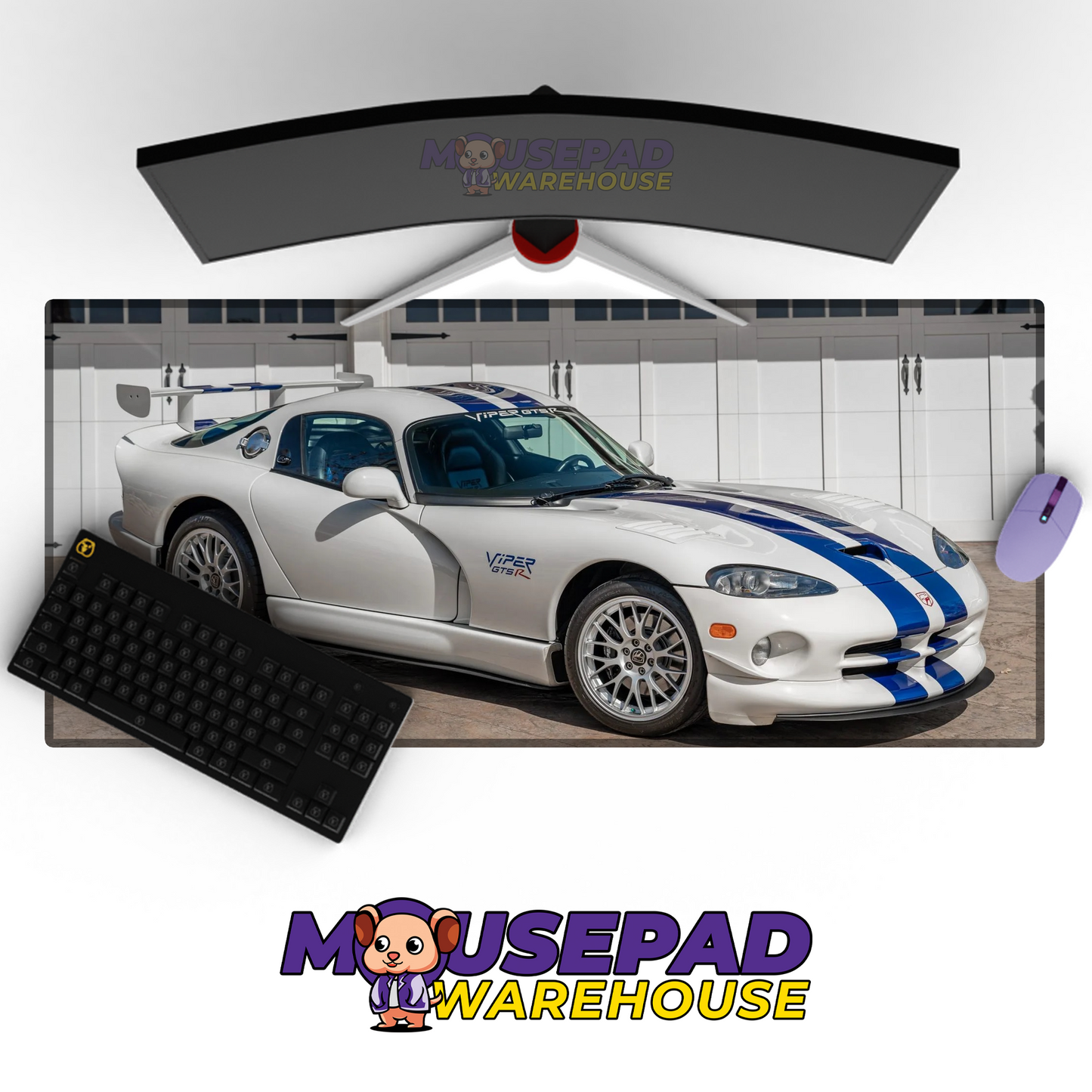 Dodge Viper V17 Mousepad Mockup