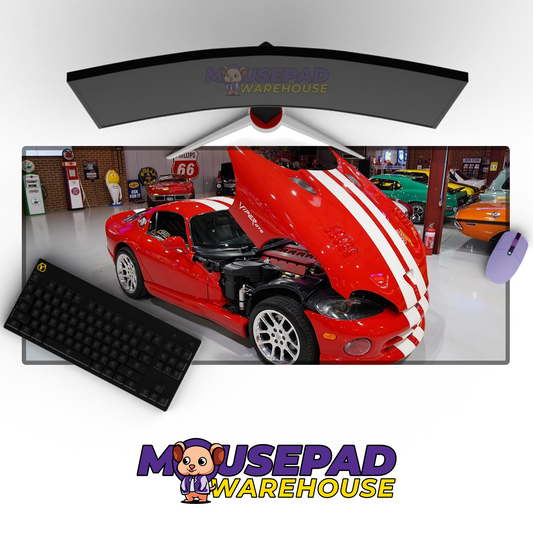 Dodge Viper V18 Mousepad Mockup