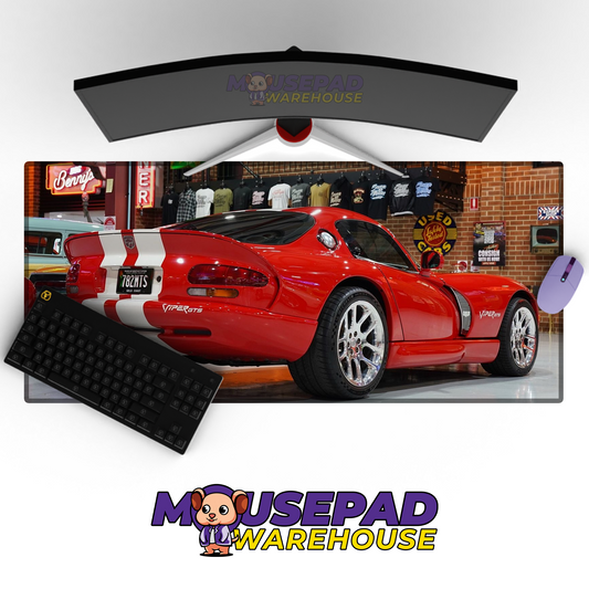 Dodge Viper V1 Mousepad Mockup