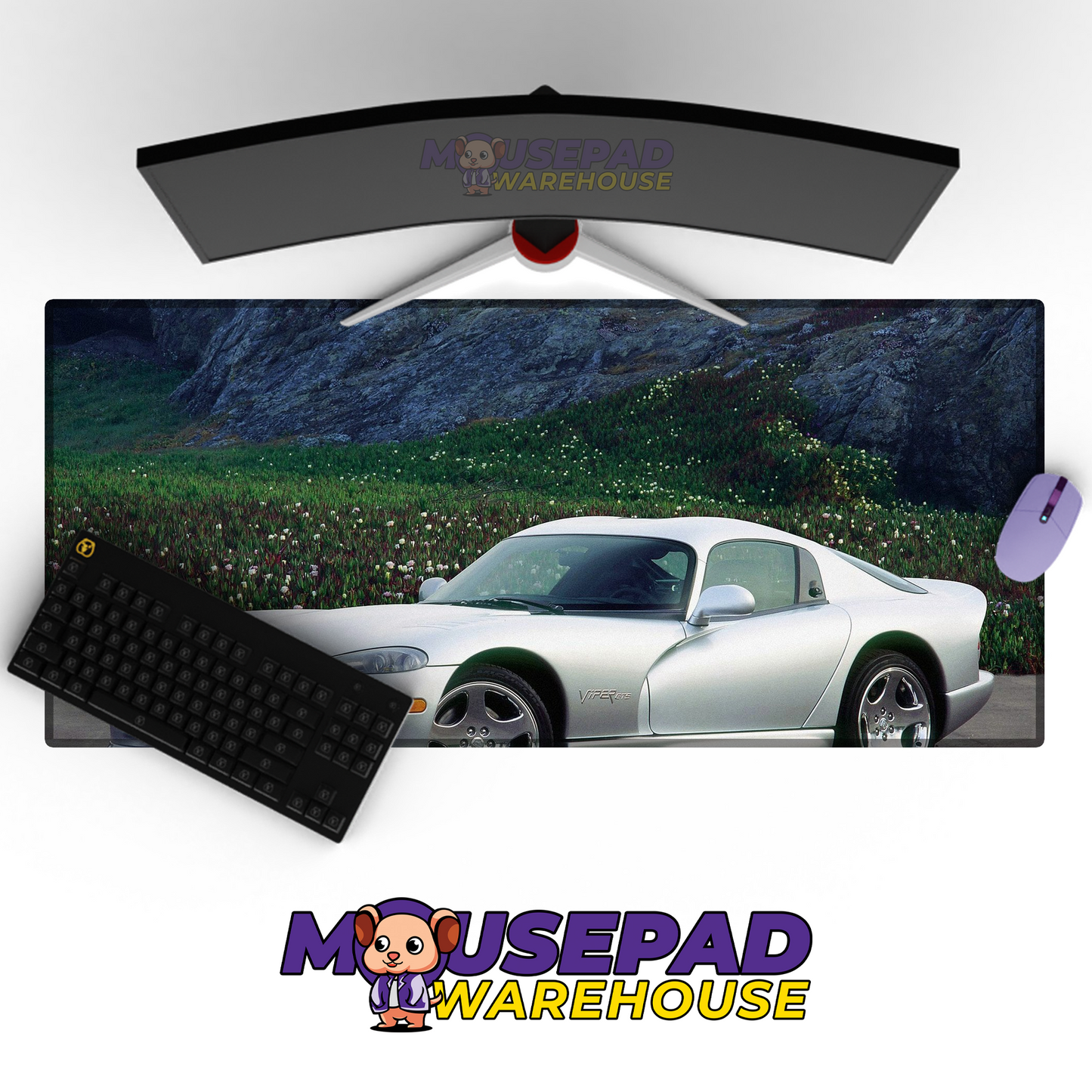Dodge Viper V20 Mousepad Mockup