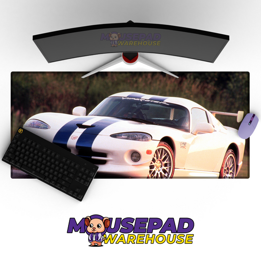 Dodge Viper V9 Mousepad Mockup
