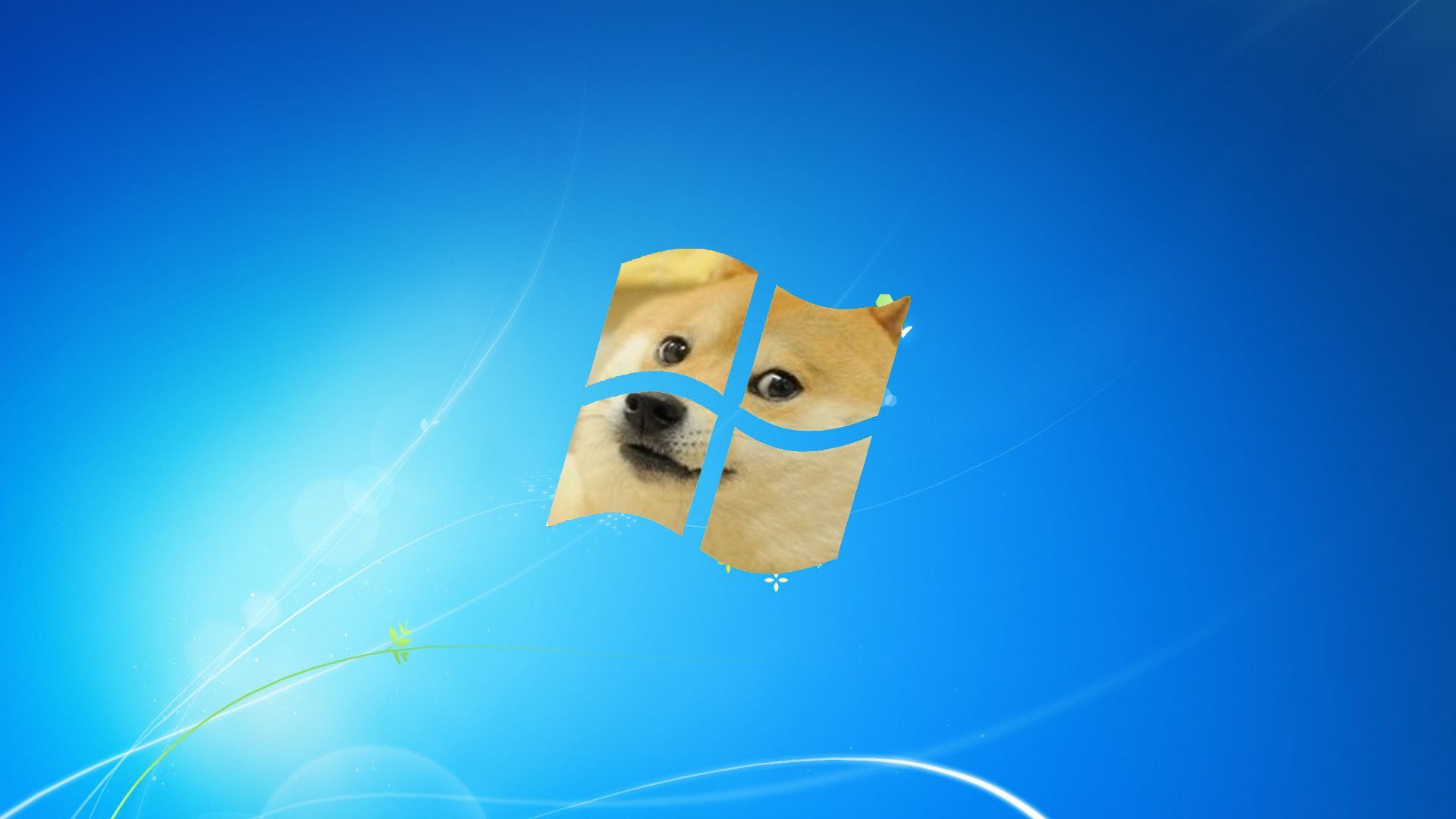 Doge Windows Meme Mousepad Desk mat