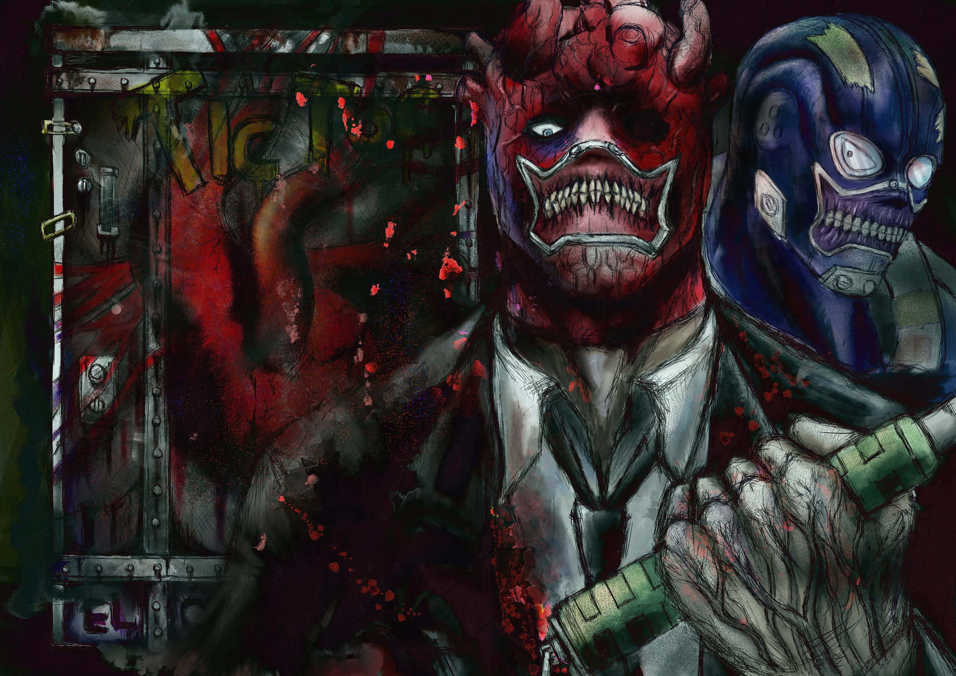 Dorohedoro V14 Mousepad