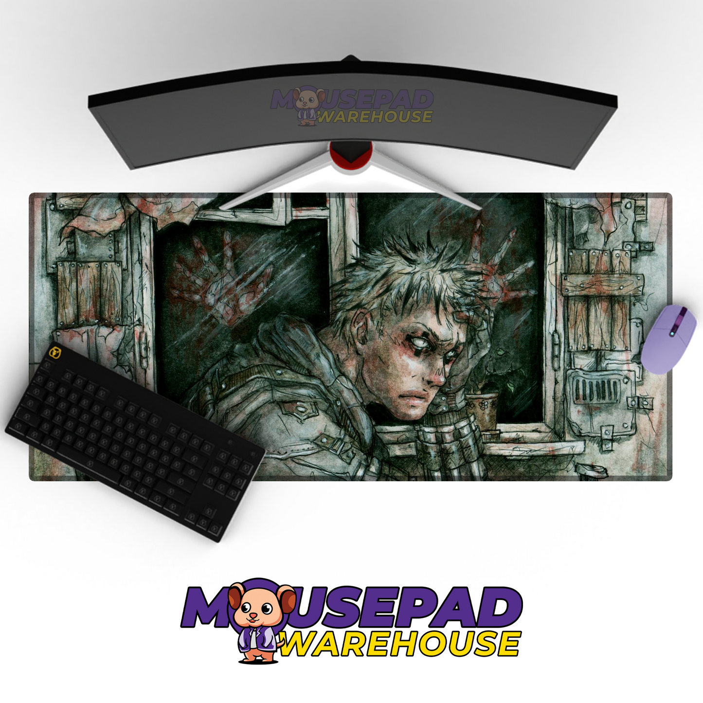 Dorohedoro V17 Mousepad Mockup