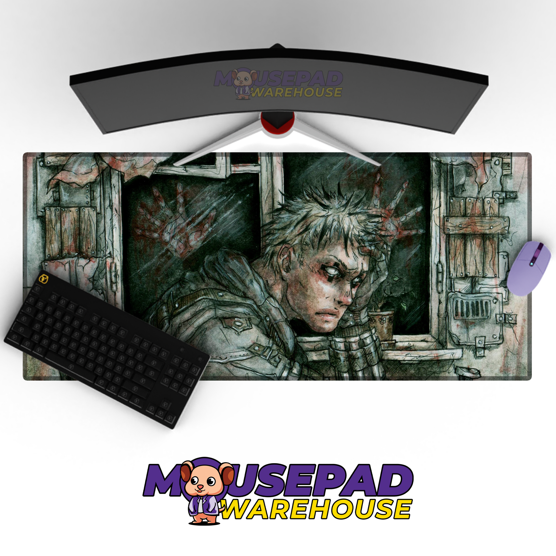 Dorohedoro V17 Mousepad Mockup