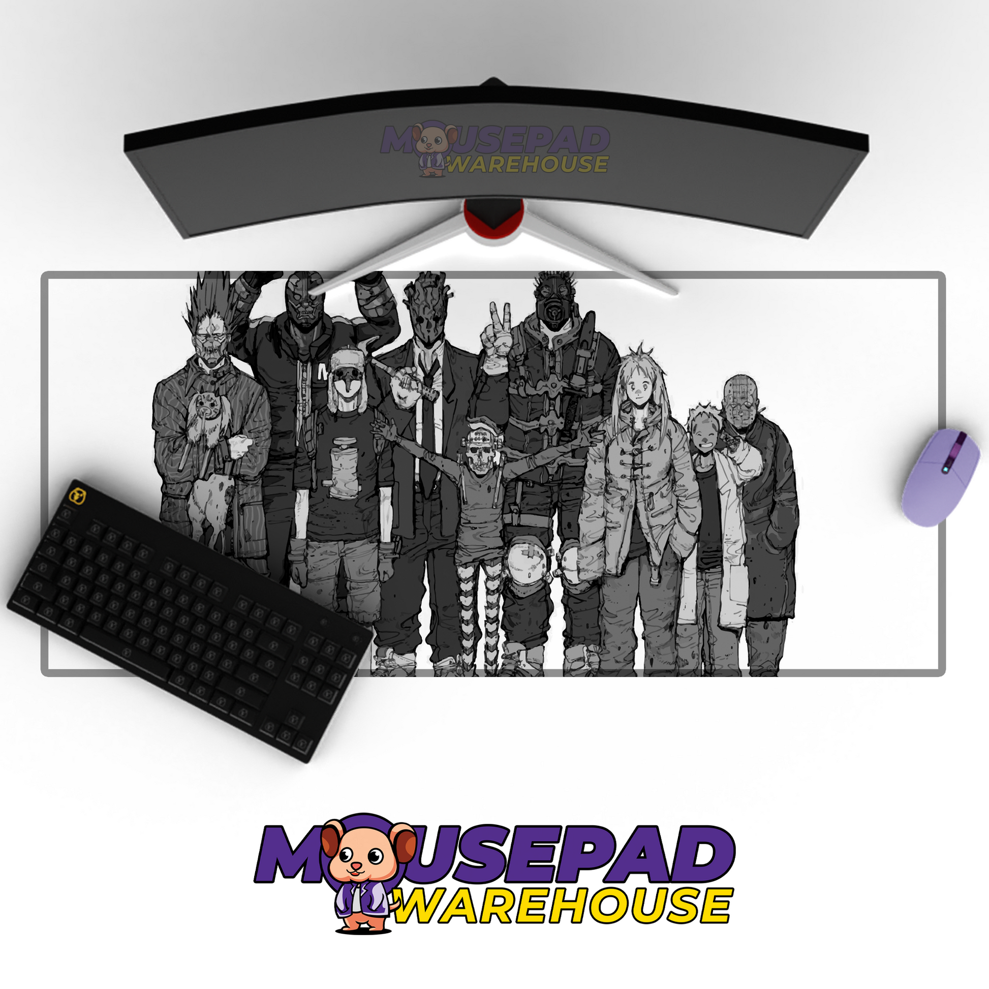 Dorohedoro V18 Mousepad Mockup
