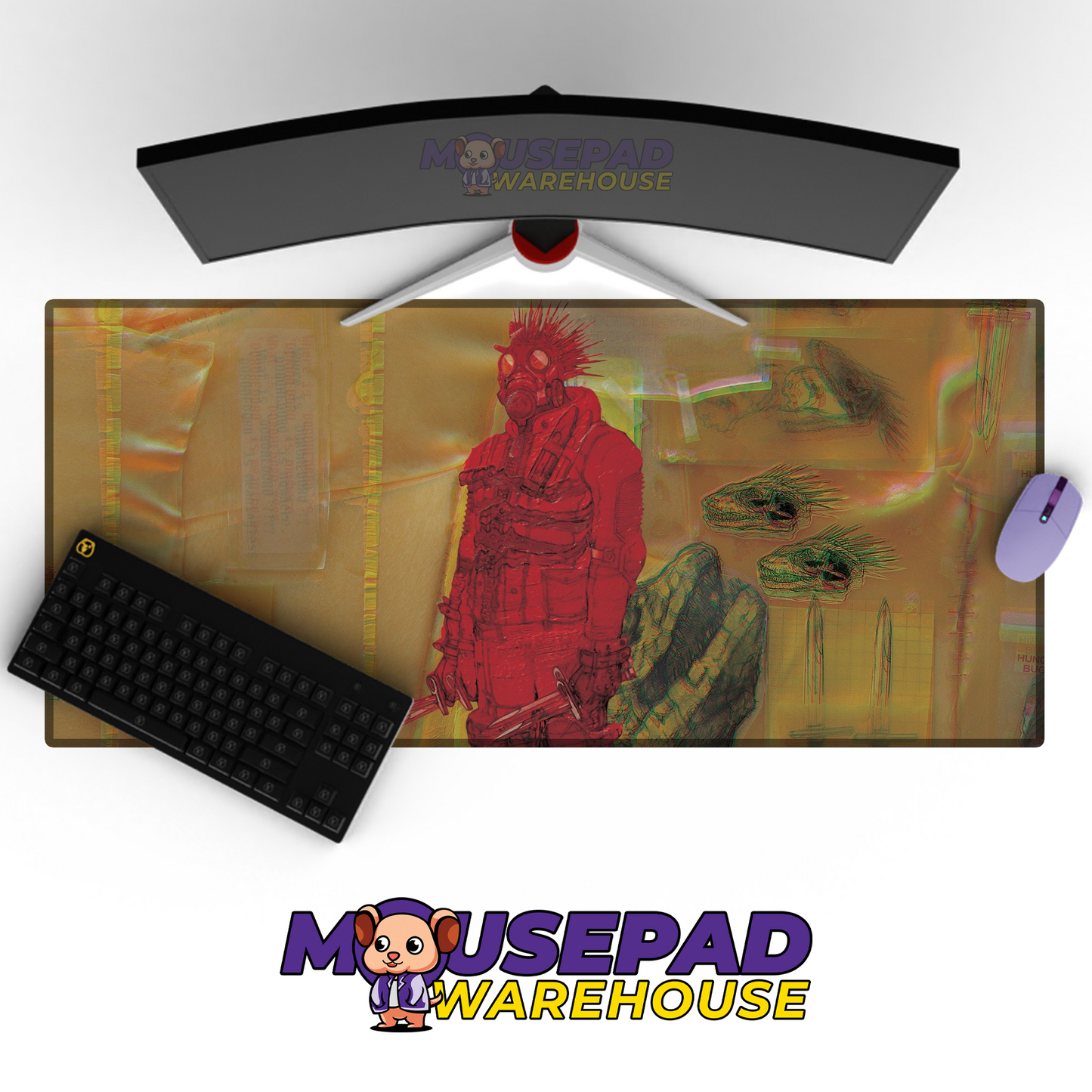 Dorohedoro V1 Mousepad Mockup