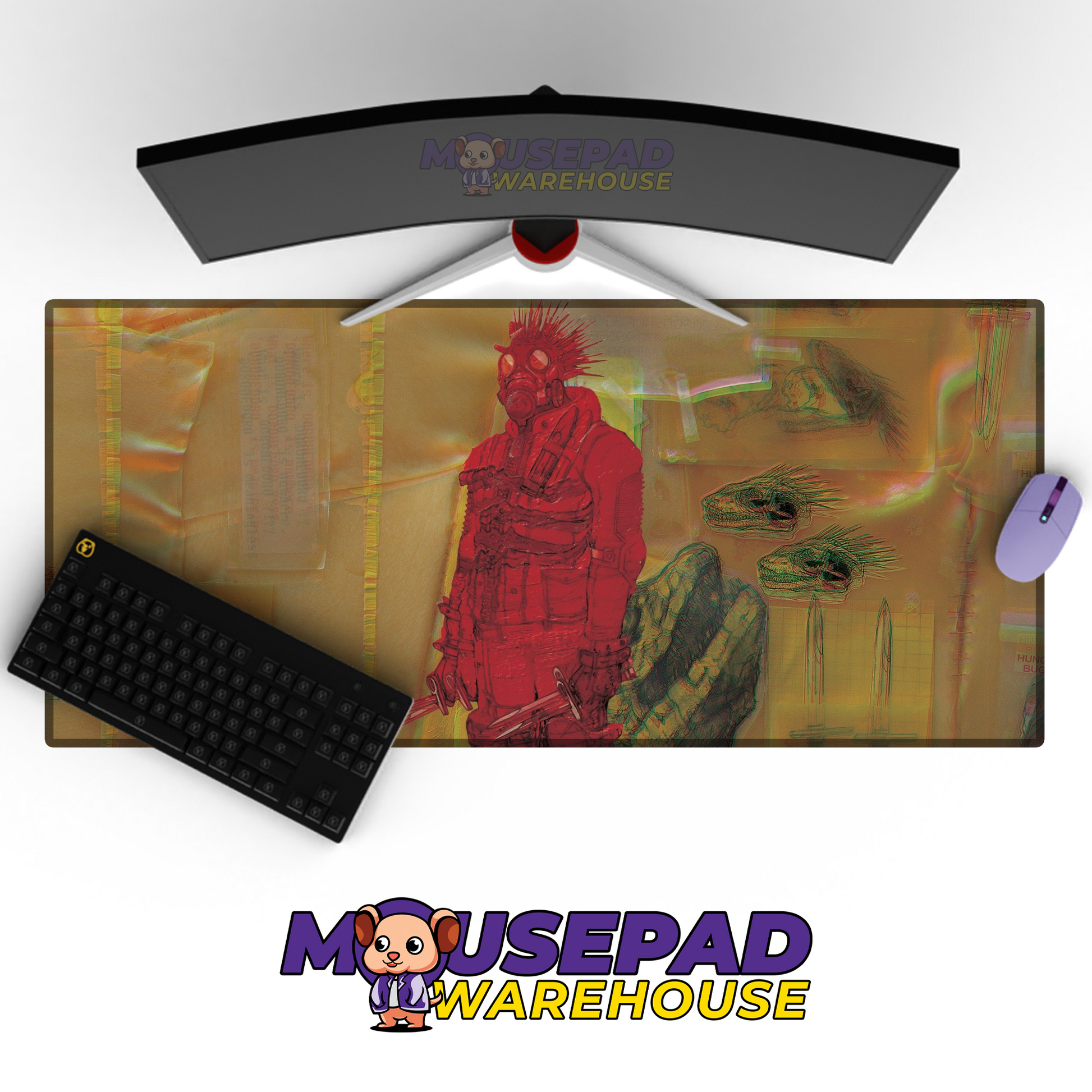 Dorohedoro V1 Mousepad Mockup
