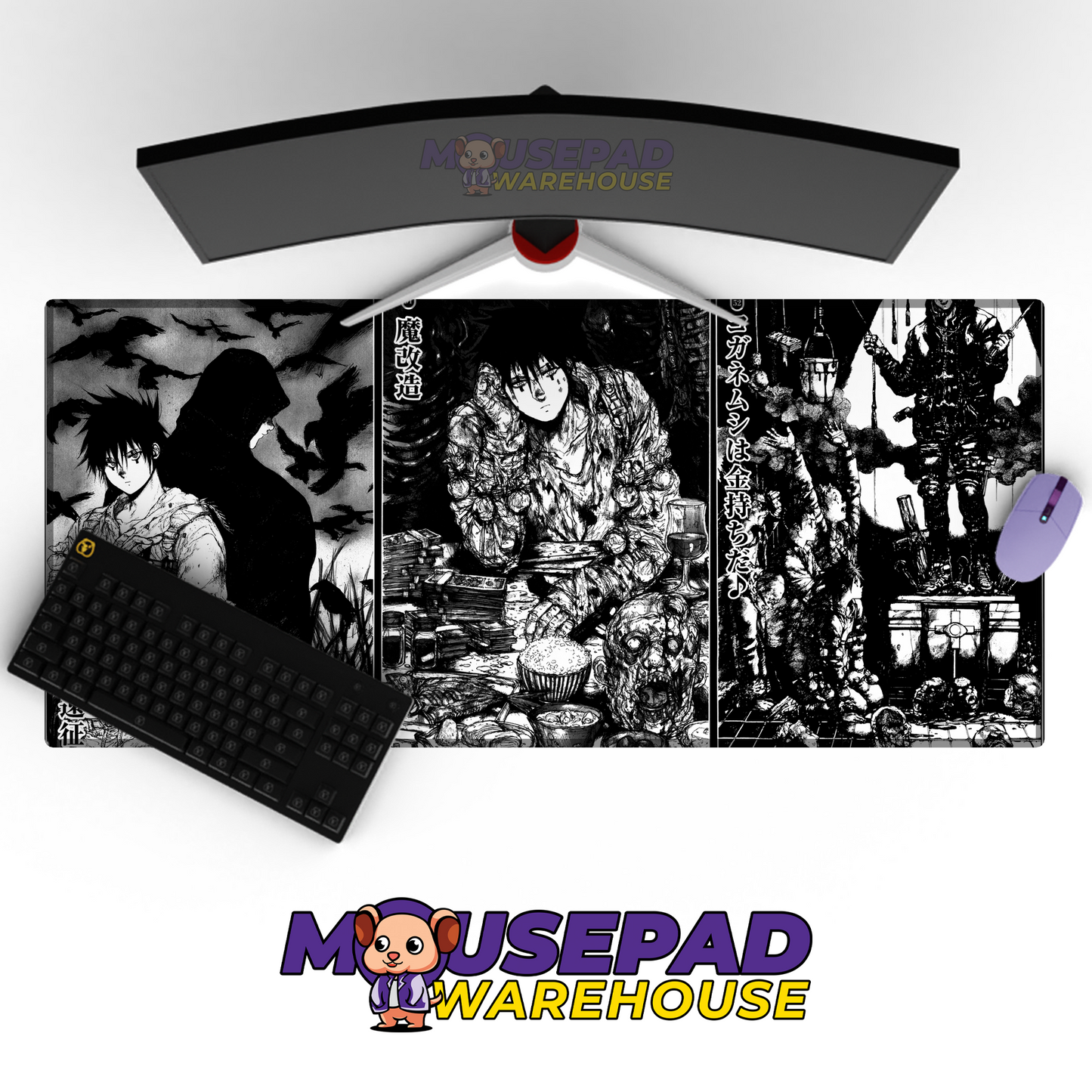 Dorohedoro V22 Mousepad Mockup