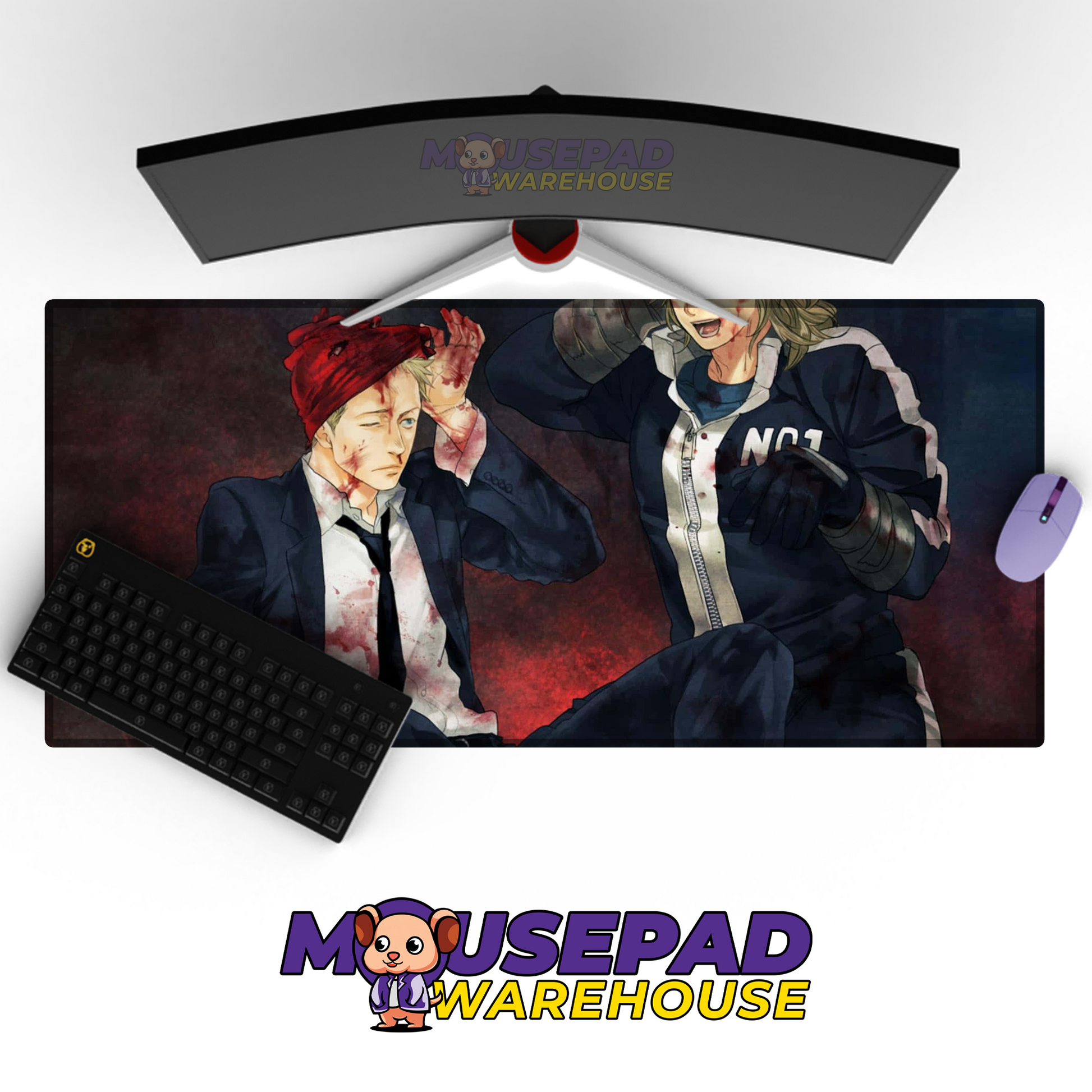 Dorohedoro V7 Mousepad Mockup