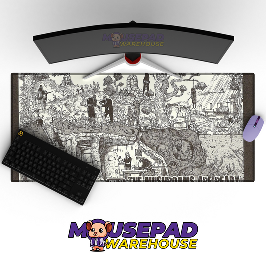 Dorohedoro V8 Mousepad Mockup