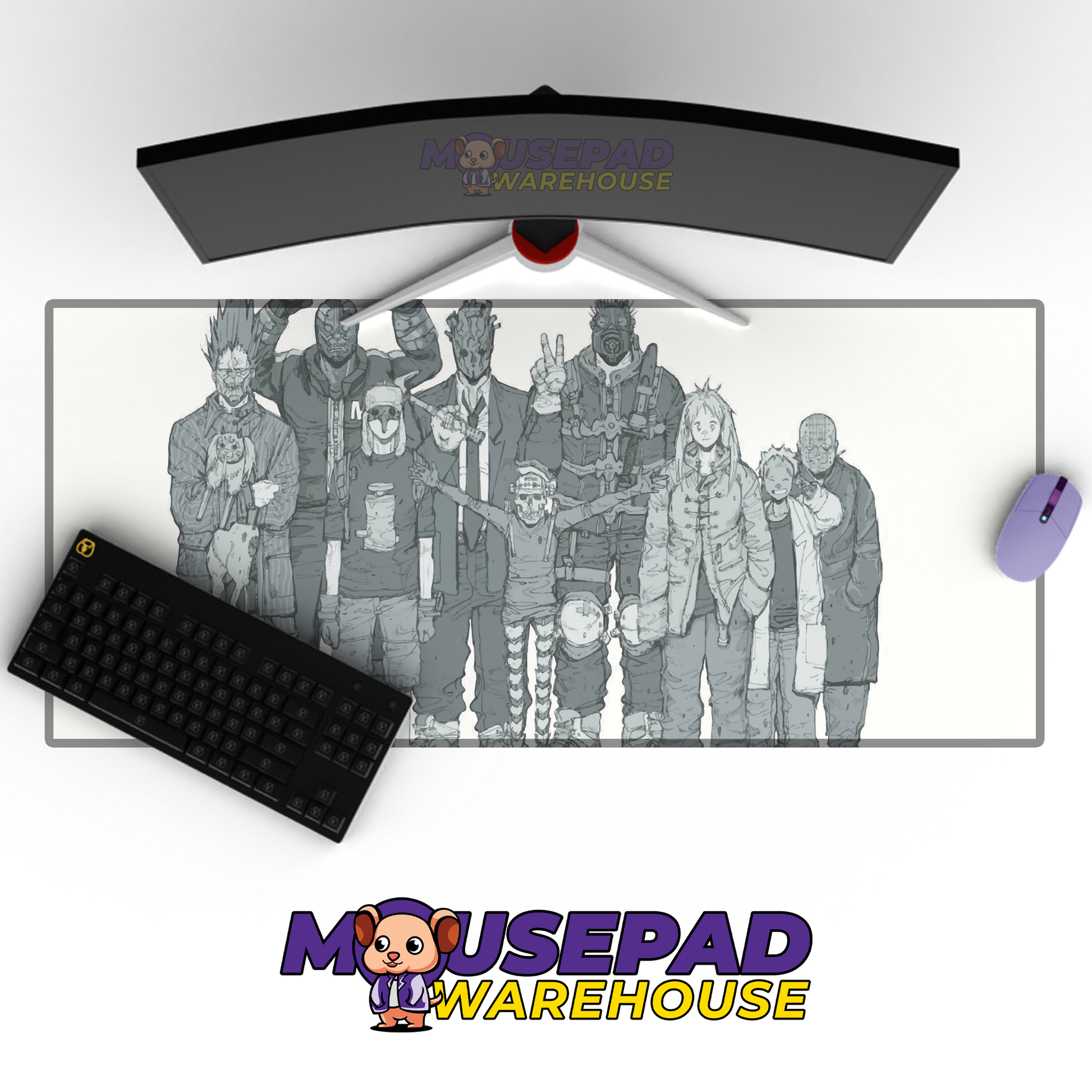 Dorohedoro V9 Mousepad Mockup