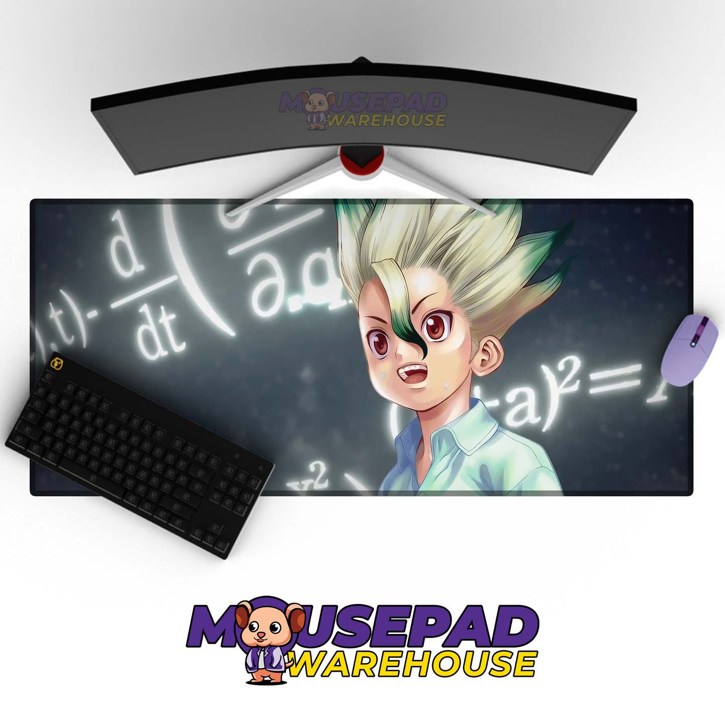 Dr Stone V11 Mousepad Mockup